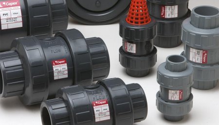 شیرگازی PVC-U - شیرگازی صنعتی پلاستیکی - بازرگانی اسپیرال فیتینگ