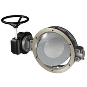 شیر پروانه‌ای تفلونی (PTFE Butterfly Valve)